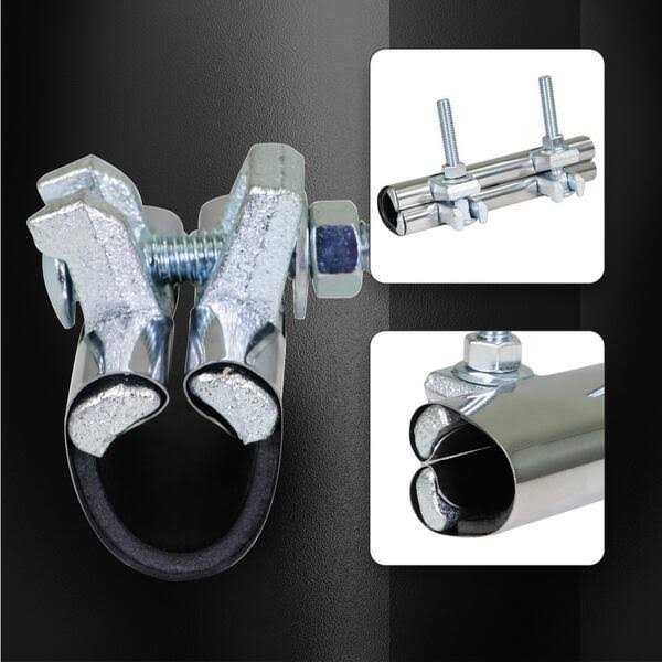 The Plumber’s Choice 6 in. Long 2-Bolt IPS Pipe Repair Clamp - Cheap Fitting