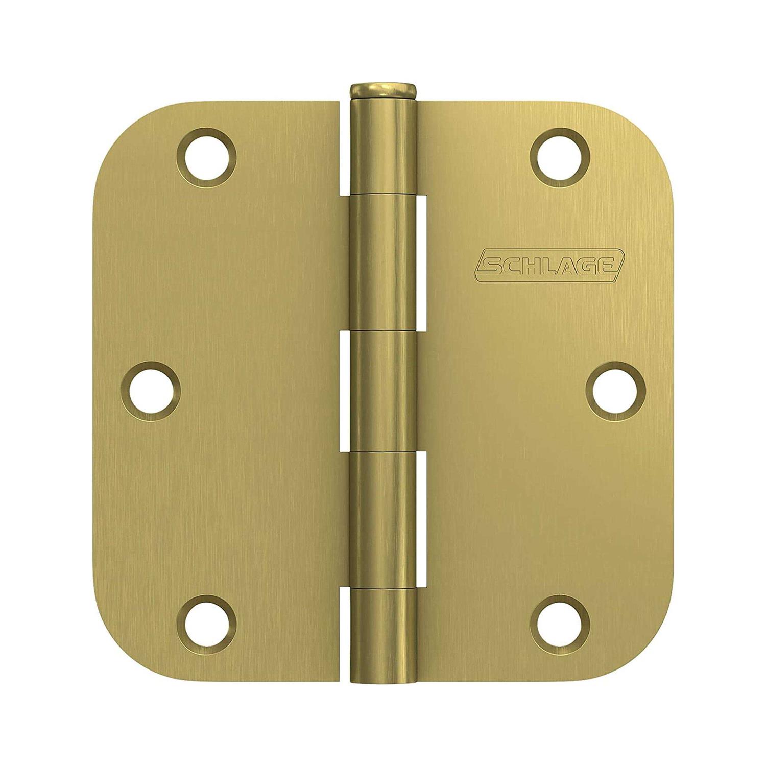 Schlage 3.5 Door Hinge with 5/8 Radius Round Corner - Cheap Fitting