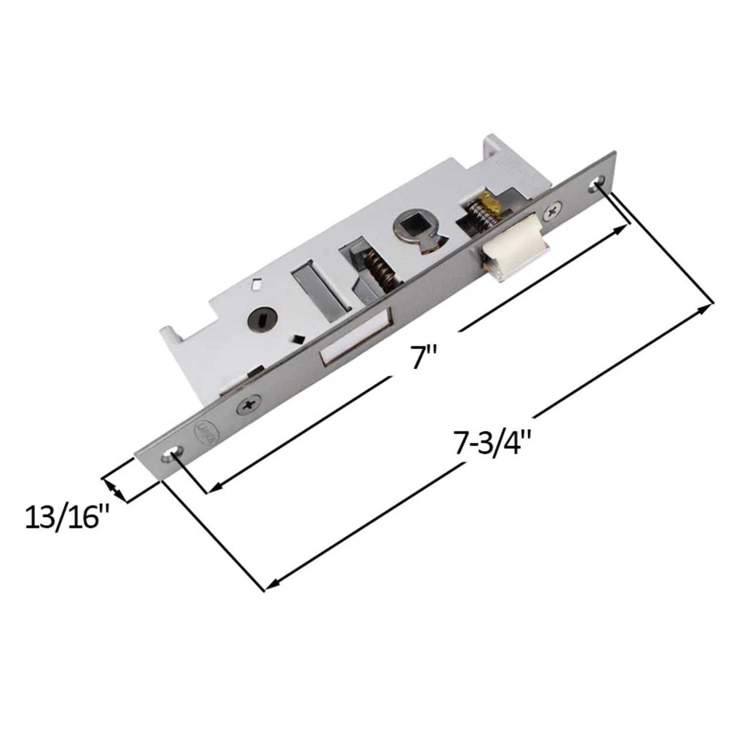 Truth Hardware Storm Door Brushed Nickel Mortise Style Latch - Cheap Fitting