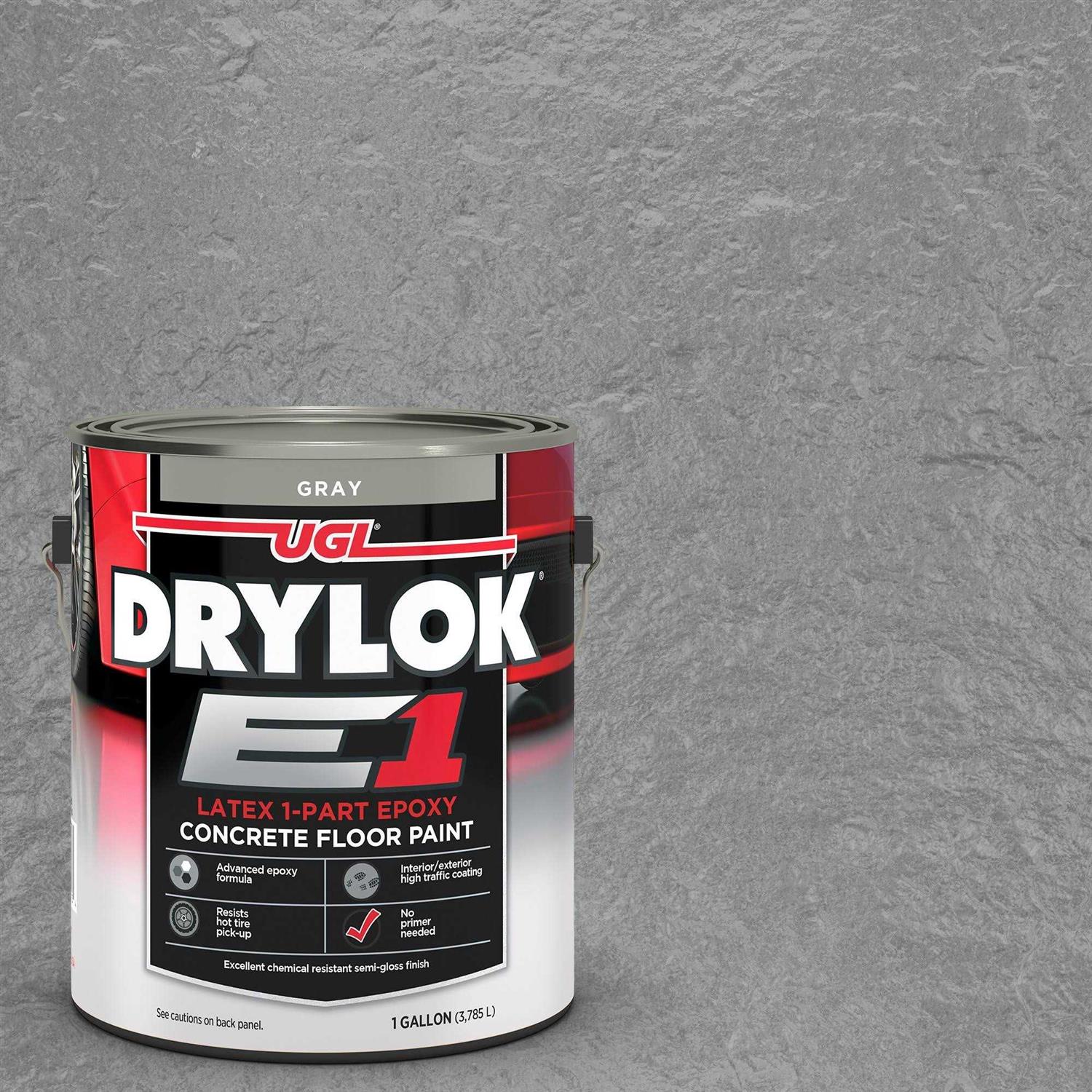 Drylok E1 Epoxy Floor Paint - Cheap Fitting