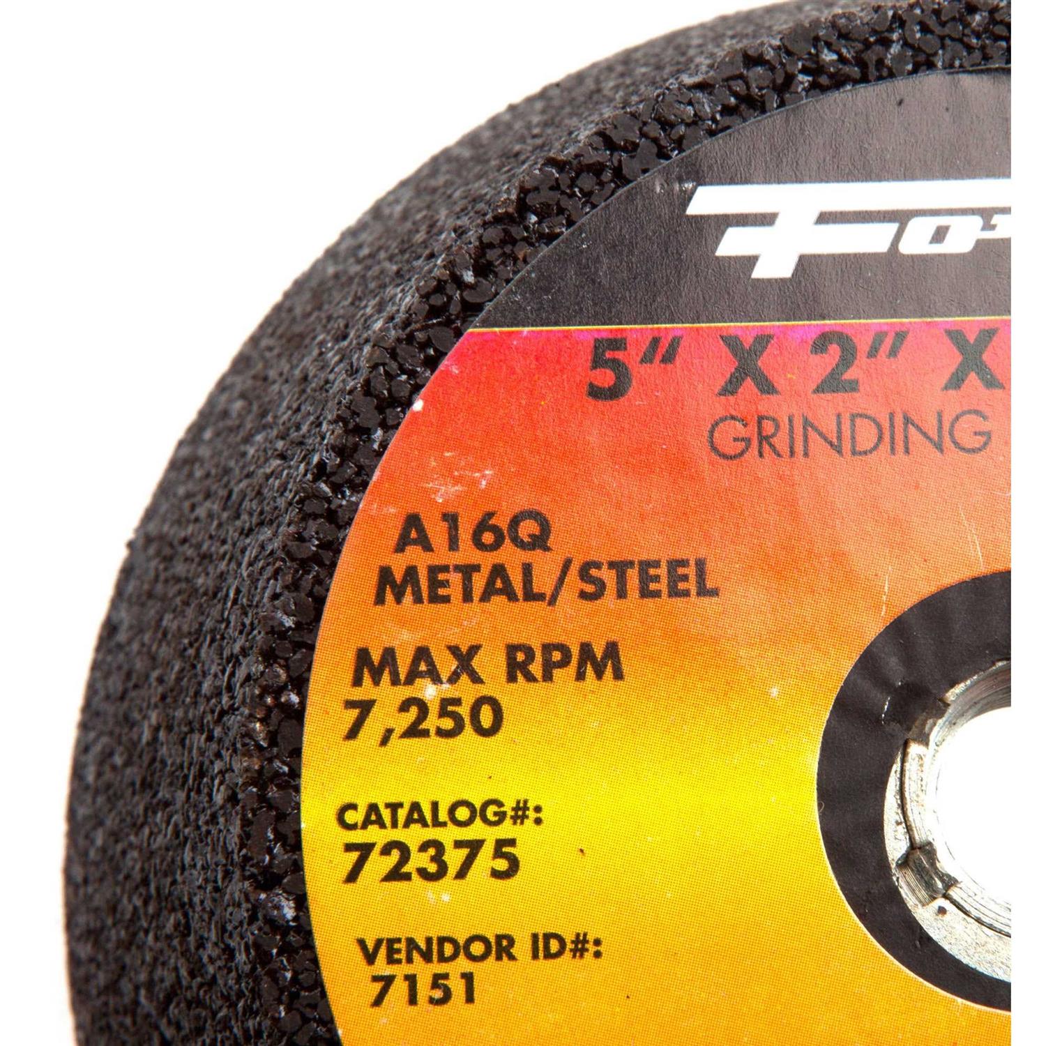 Forney 72375 Grinding Cup Wheel Type 11 Flared Metal with 5/8-inch-11 Threaded Arbor - Cheap Fitting