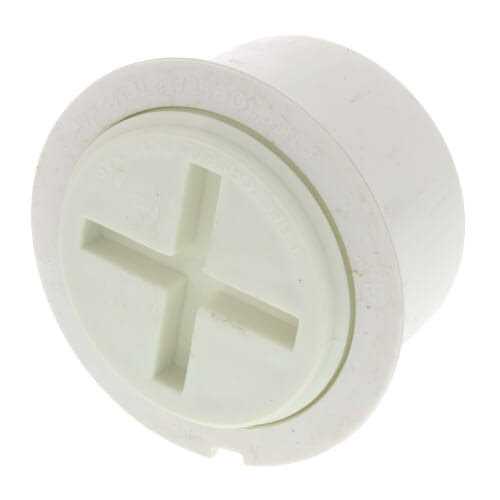 Rectorseal 97483 3 PVC Tom-Kap Adapter & Plug - Cheap Fitting
