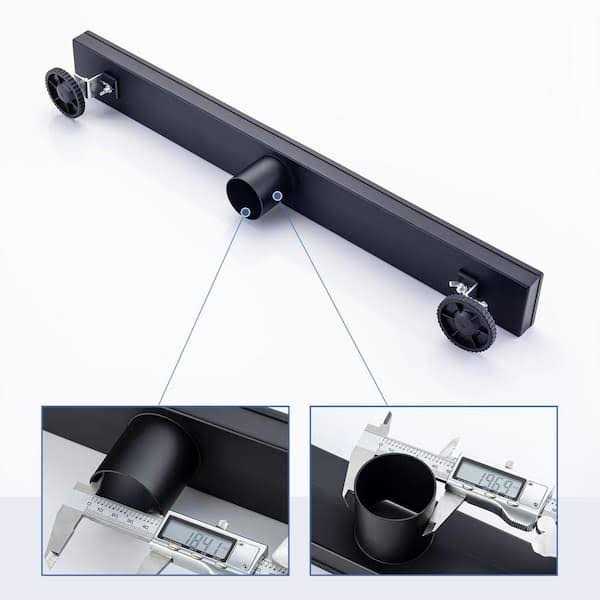RAINLEX 24 in. Stainless Steel Linear Shower Drain with Tile-in Cover - Cheap Fitting