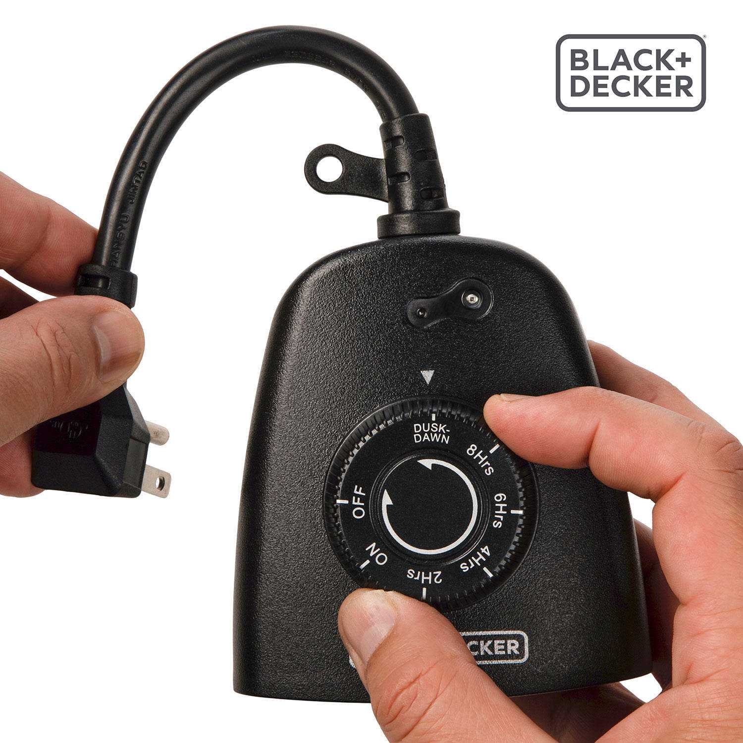 BLACK+DECKER Outdoor Timer with 3 Grounded Outlets - Cheap Fitting