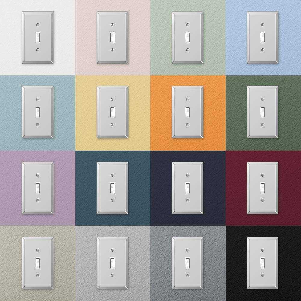Hampton Bay Acrylic 1 Gang Duplex Acryilic Wall Plate 66DHB - Cheap Fitting