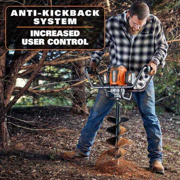 RIDGID 8 in. Earth Auger Bit - Cheap Fitting