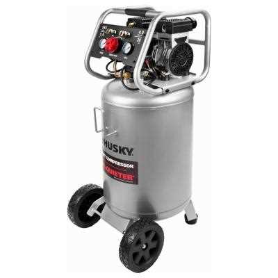 Husky 20 Gal. Vertical Electric-Powered Silent Air Compressor - Cheap Fitting