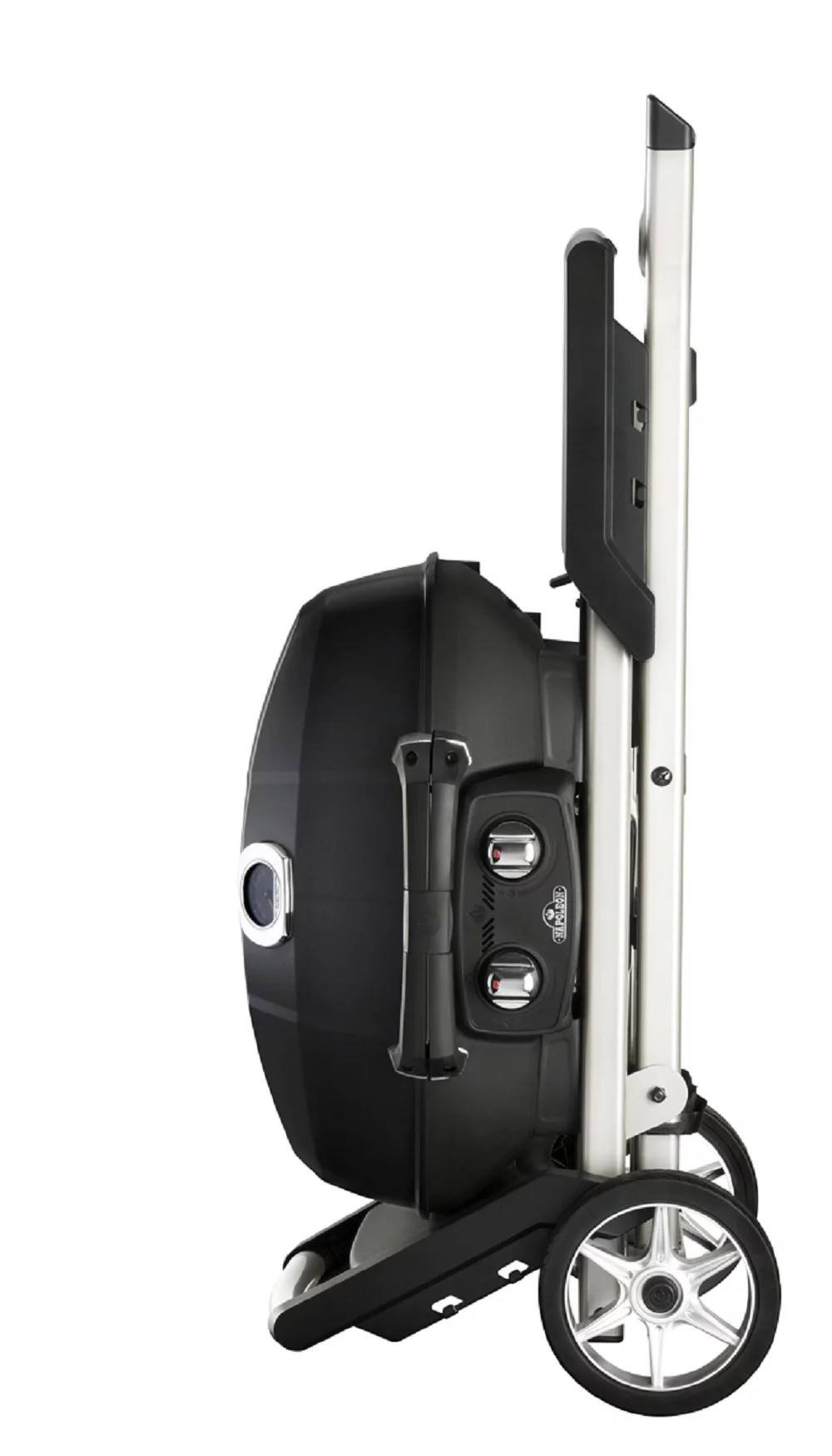 Napoleon TravelQ PRO285X-BK Portable Propane Gas Grill with Scissor Cart, Black - Cheap Fitting