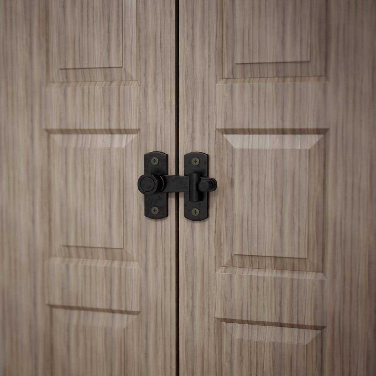 Black Brass Cabinet Flip H Latch 2 H Flush Mount Bronze Locks Renovators Supply - Cheap Fitting