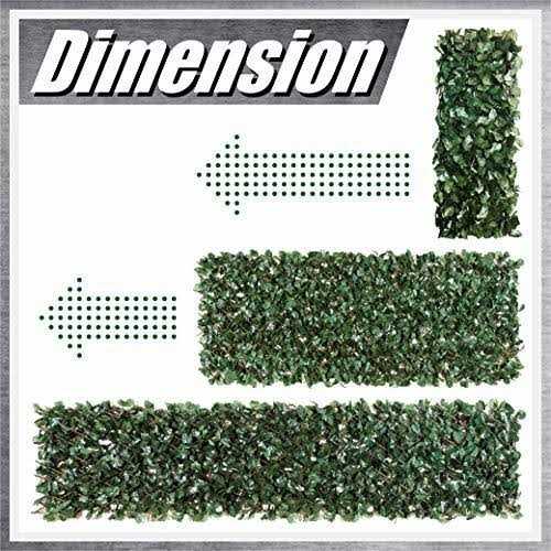 ColourTree Artificial Ivy Expandable Fence Privacy Screen Hedge - Cheap Fitting