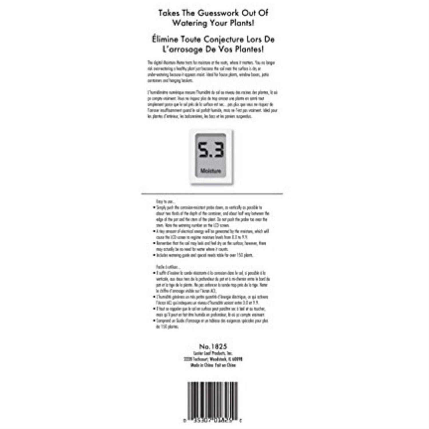 Luster Leaf Digital Moisture Meter - Cheap Fitting