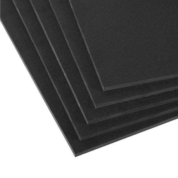 Armstrong Ceilings Easy Elegance Textured Black 2 ft. x PVC Square Edge Lay-in Ceiling Tile - Cheap Fitting