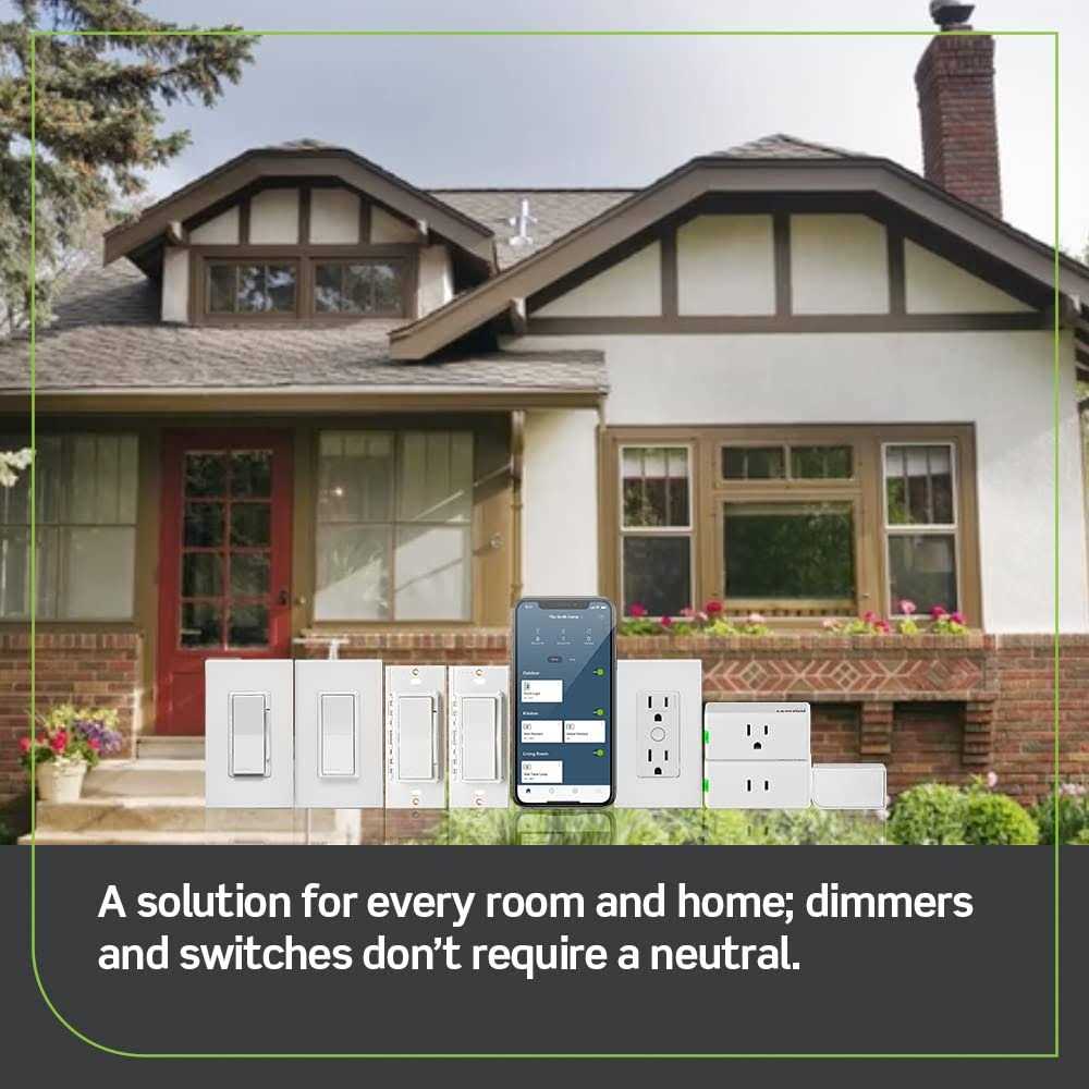 Leviton MLWSB-2RW Wi-Fi Bridge, Required for Dn6Hd Dn15S Decora Smart No-Neutral Dimmers and Switches - Cheap Fitting