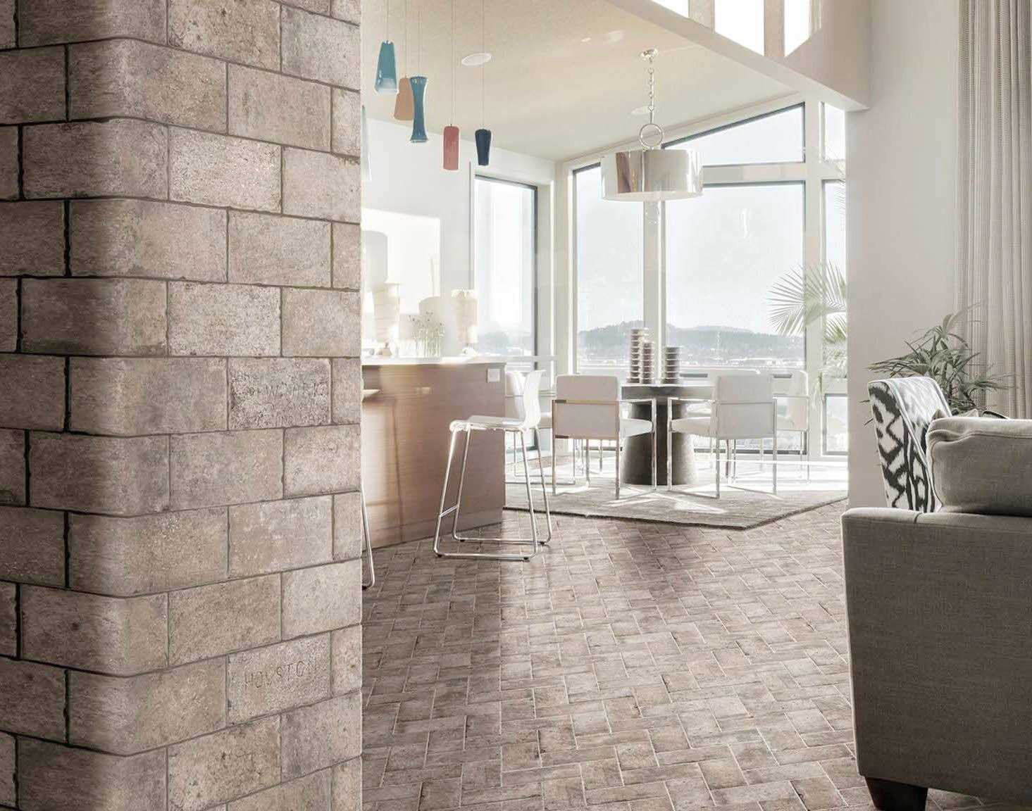 Floor & Decor New York Soho Brick Look Porcelain Tile - Cheap Fitting