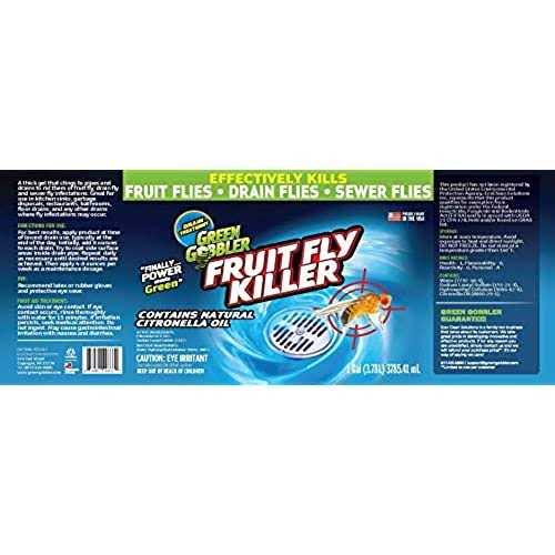 Green Gobbler Fruit Fly Goodbye Gel Drain Treatment Drain Fly Killer - Cheap Fitting