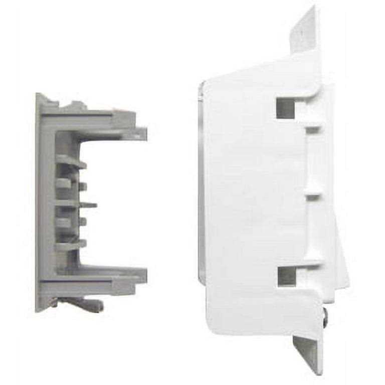 Pass & Seymour Mobile Home/RV White Self-Contained Rocker Switch w/Snap On Plate - Cheap Fitting