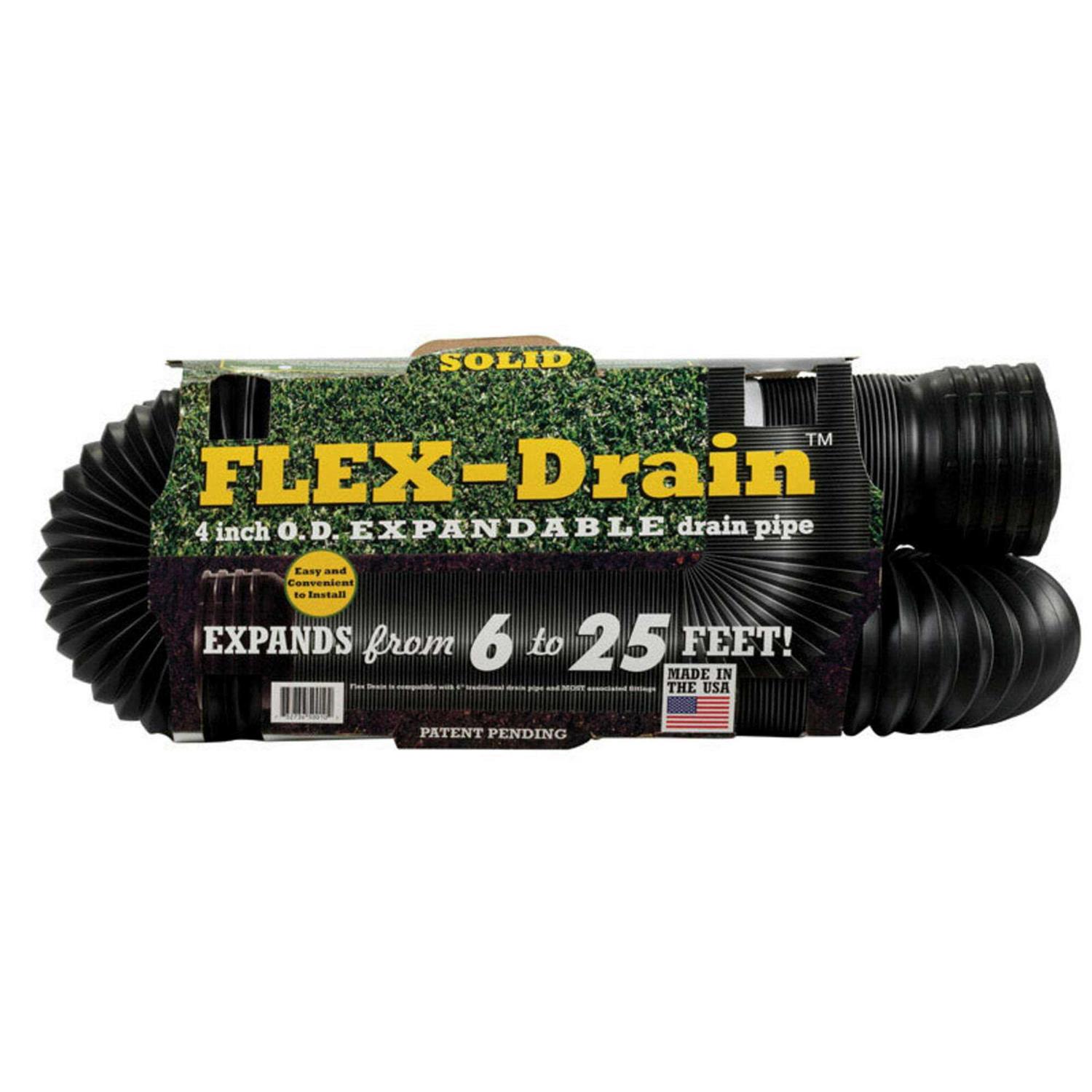 Flex-Drain Solid Pipe - Cheap Fitting