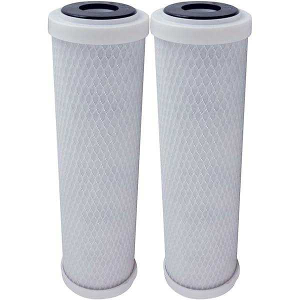 4 Pack Flow-Pur 8 Carbon Block Filter Compatible Cartridge WCBCS-975-RV by American Water Solutions - Cheap Fitting