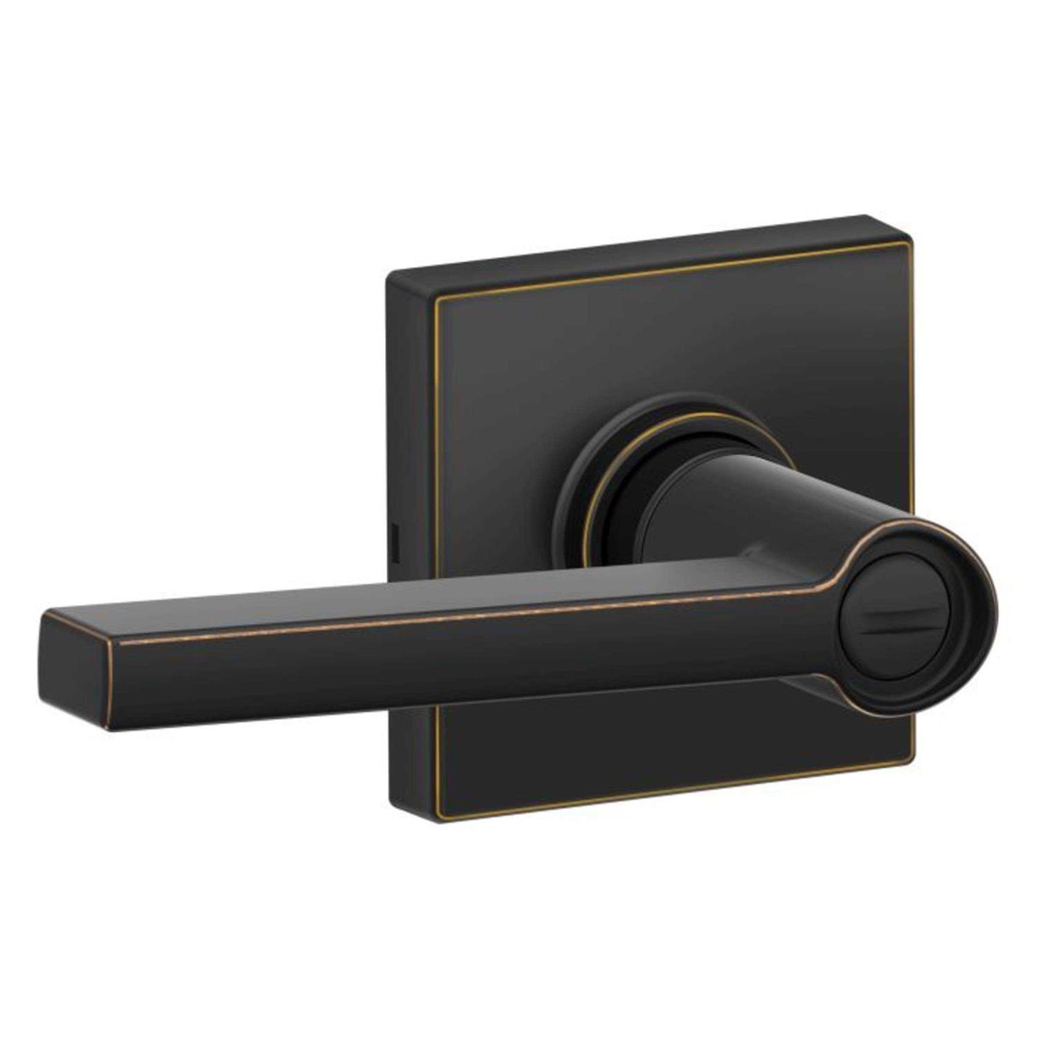 Schlage Solstice Privacy Door Lever Set with Decorative Collins Trim J40SOL - Cheap Fitting