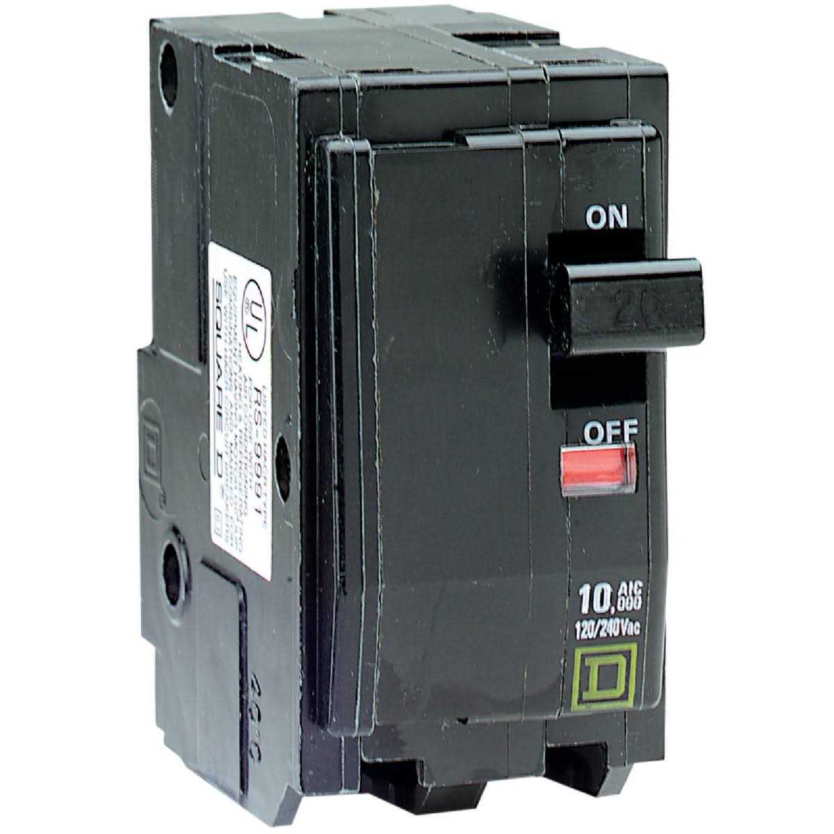 Square D QO Circuit Breaker 20 - Cheap Fitting