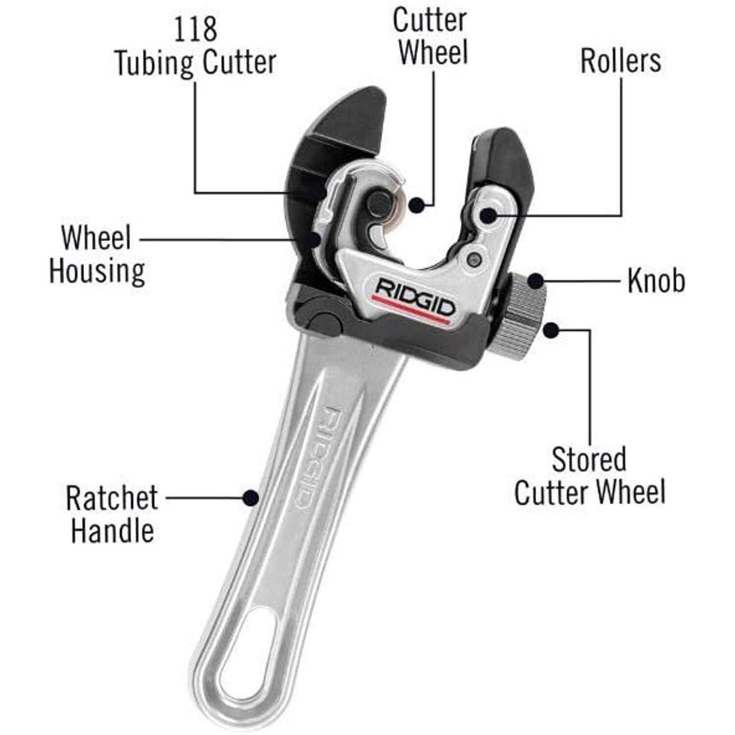 Ridgid 2-in-1 Close Quarters Autofeed Cutter 32573 - Cheap Fitting