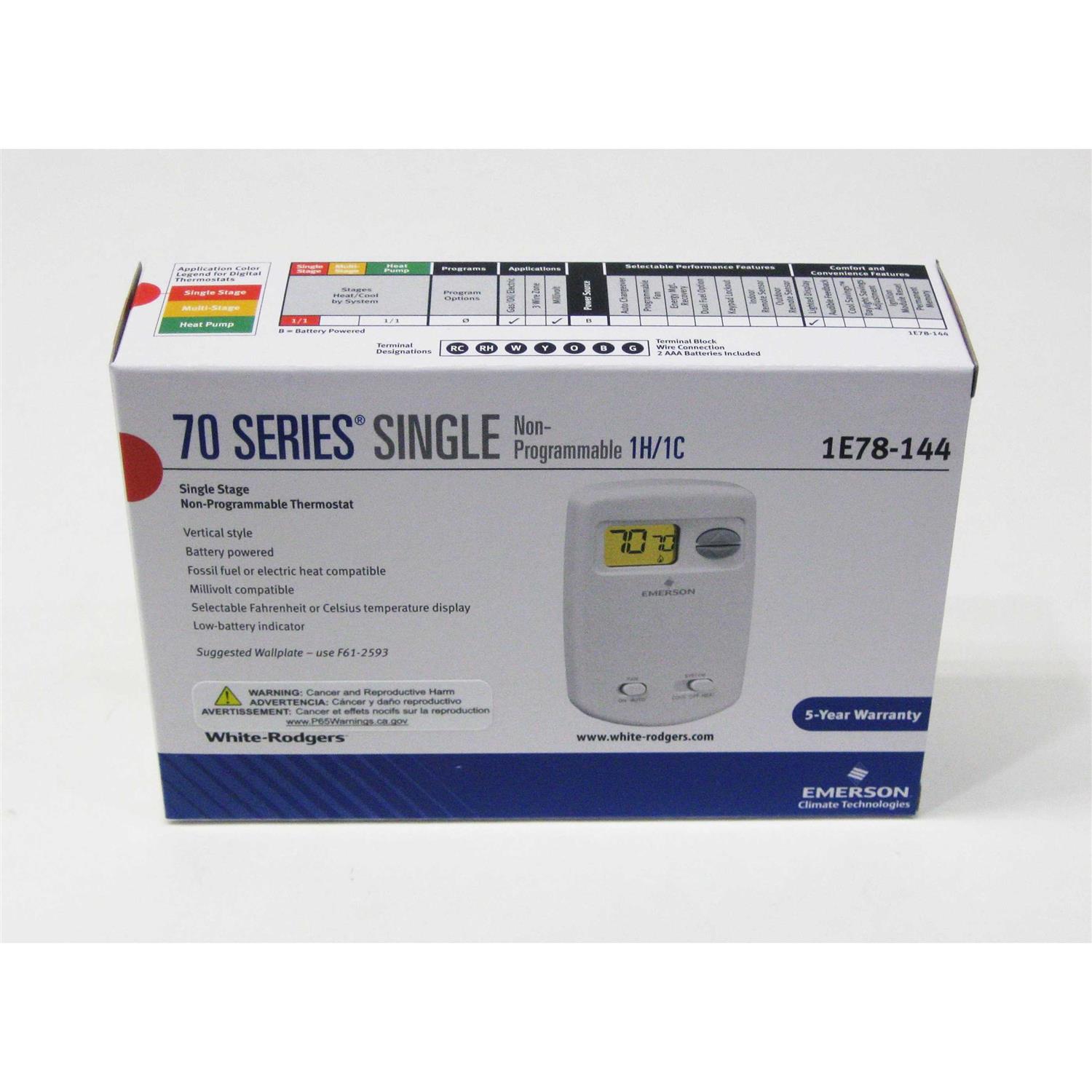 White-Rodgers 1E78-144 - Cheap Fitting