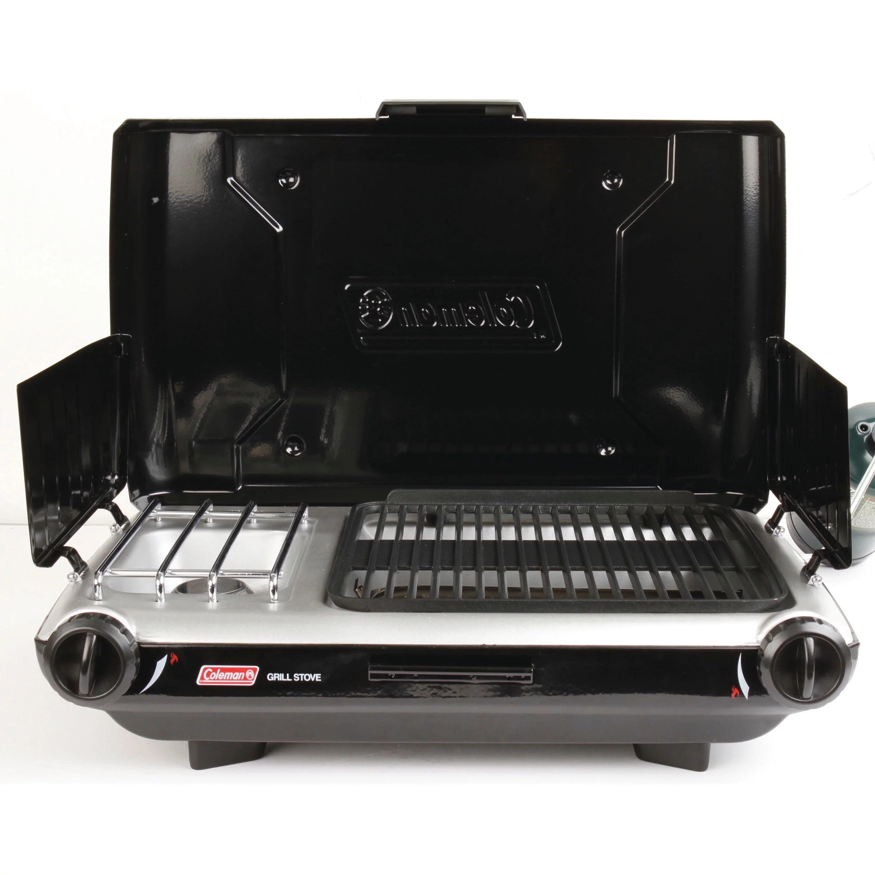 Coleman 2 Burner Grill Stove Combo Black 2000020929 SKU: 2000004118 - Cheap Fitting