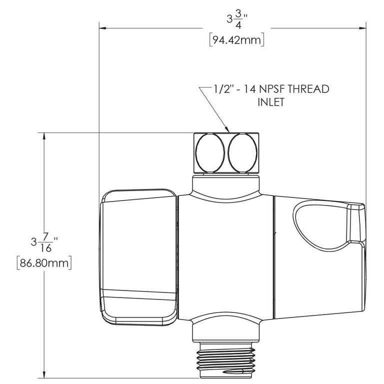 Speakman VS-118 Shower Diverter - Cheap Fitting
