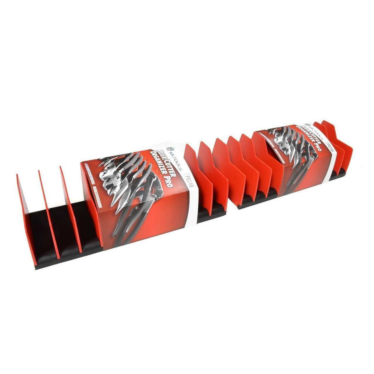 MLTOOLS Pliers Cutters Organizer Pro – Non-Slip Rubber Base Fuel & Solvent Resistant Durable Long-Lasting Tool Storage Box Rack 10 Tools Plier Made - Cheap Fitting