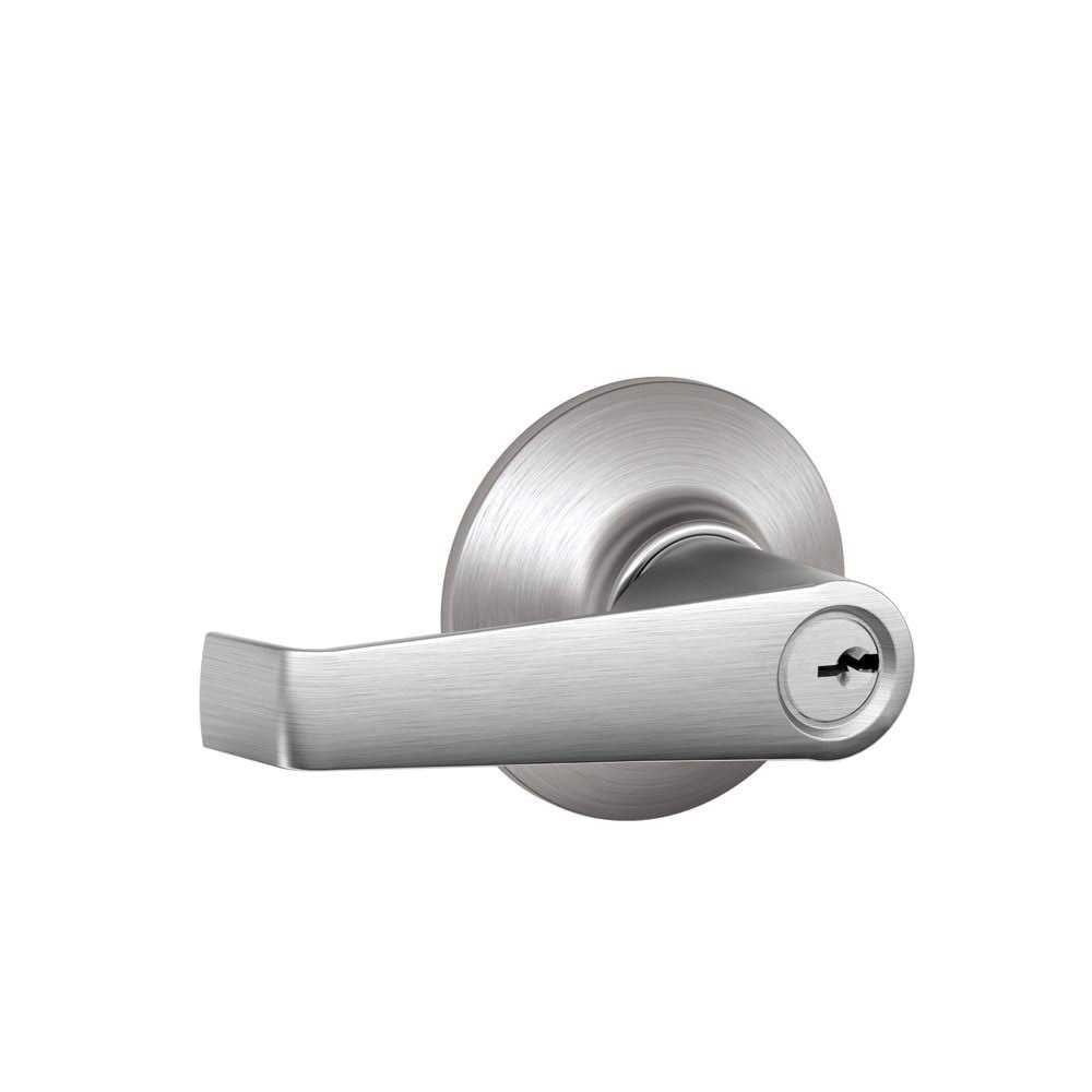 Schlage Elan Satin Chrome Storeroom Lockset 1-3/4 - Cheap Fitting