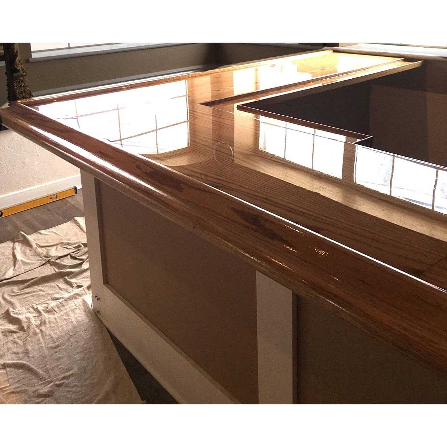 TotalBoat Table Top Epoxy Resin 1 Gallon Kit Crystal Clear Coating and Casting Resin for Bar Tops - Cheap Fitting