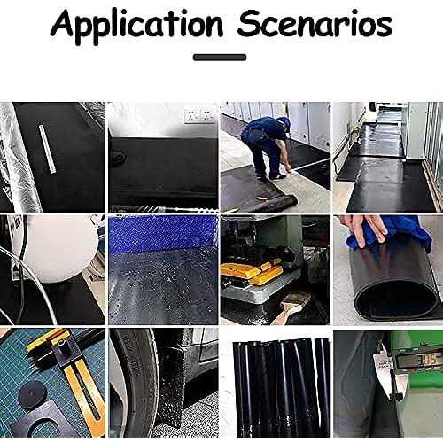 FOYLEAD Silicone Rubber Sheet,Heat Resistant Heavy Duty,High Grade 60A ,12 x 12 Inch - Cheap Fitting