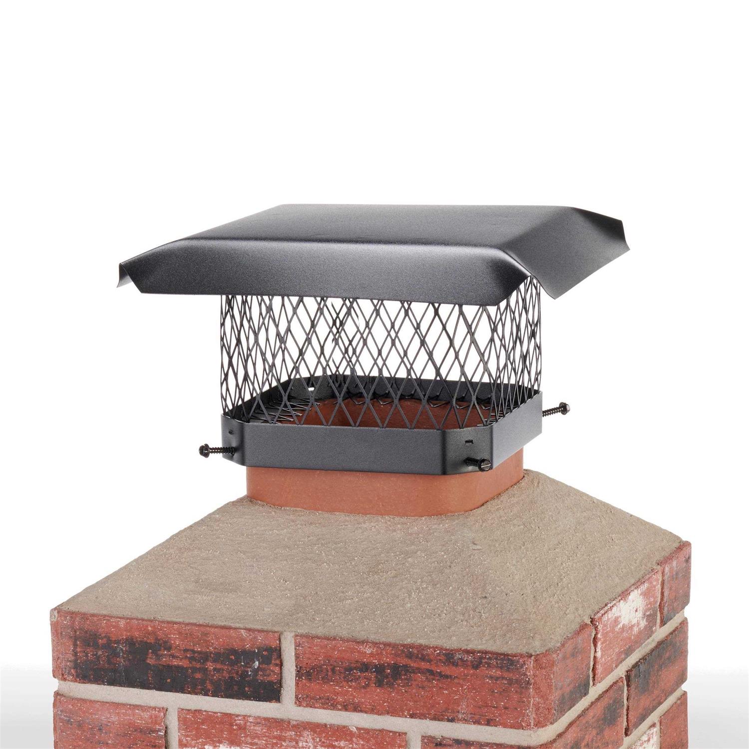 Shelter SC99 Chimney Cap Black Steel - Cheap Fitting