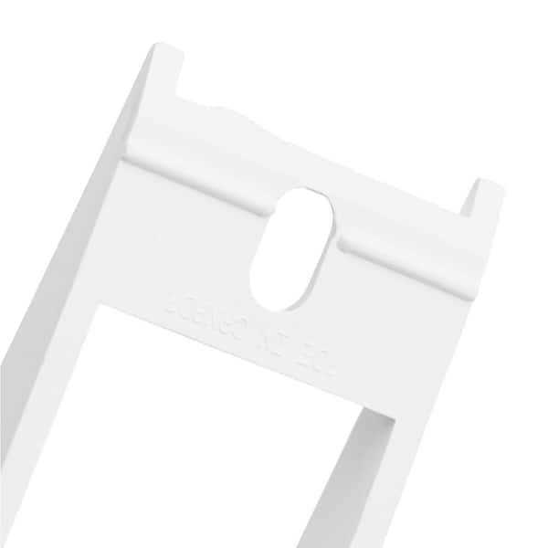 Amerimax White Universal Fascia Fixer - Cheap Fitting