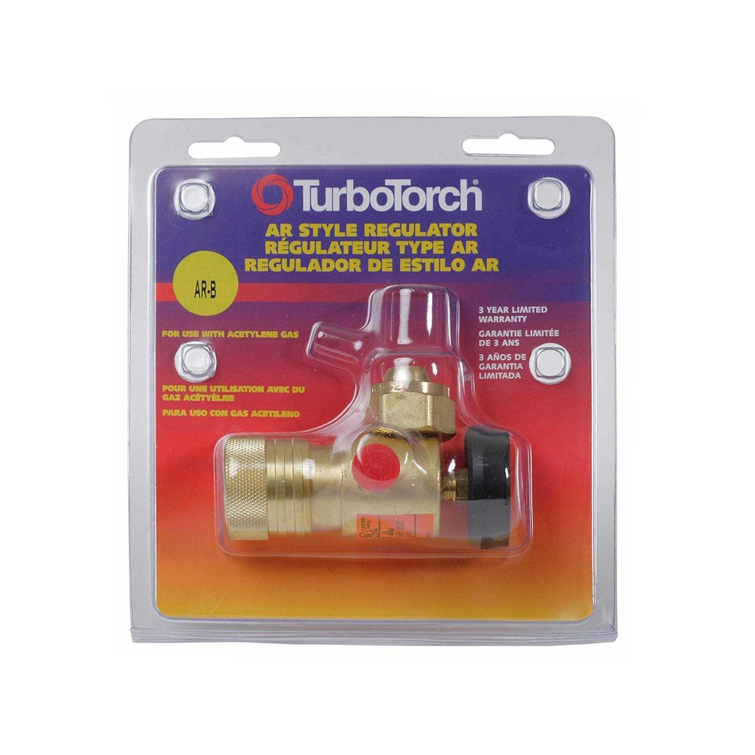 TurboTorch 0386-0725 AR-B Acetylene Regulator - Cheap Fitting