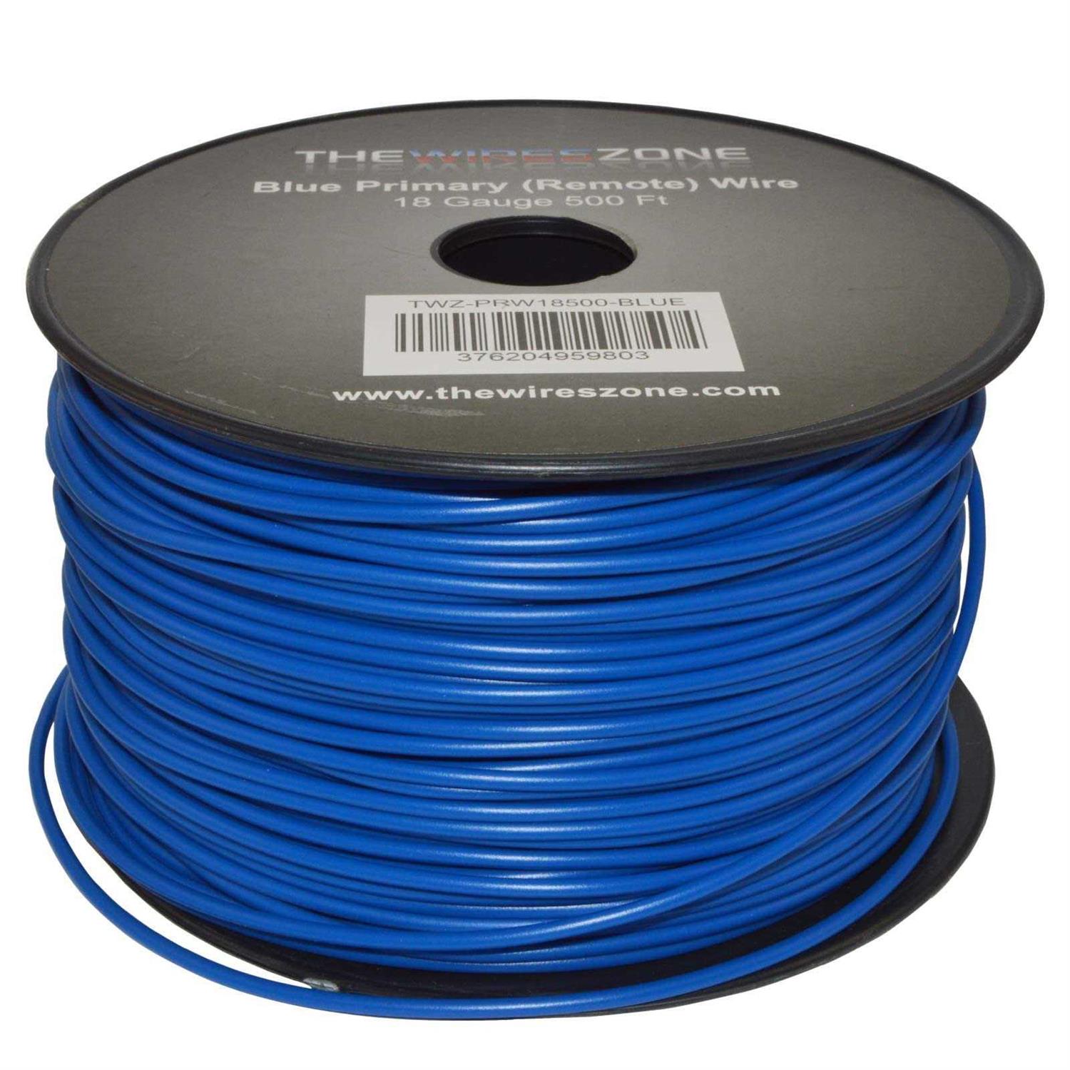 The Wires Zone 18 Gauge AWG 500′ ft Stranded Primary Remote Wire Cable - Cheap Fitting