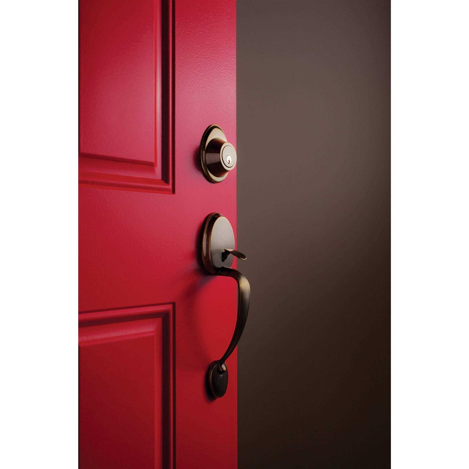 Schlage JH58-BAR Barcelona Single Cylinder Keyed Entry Handleset Exterior Pack - Cheap Fitting