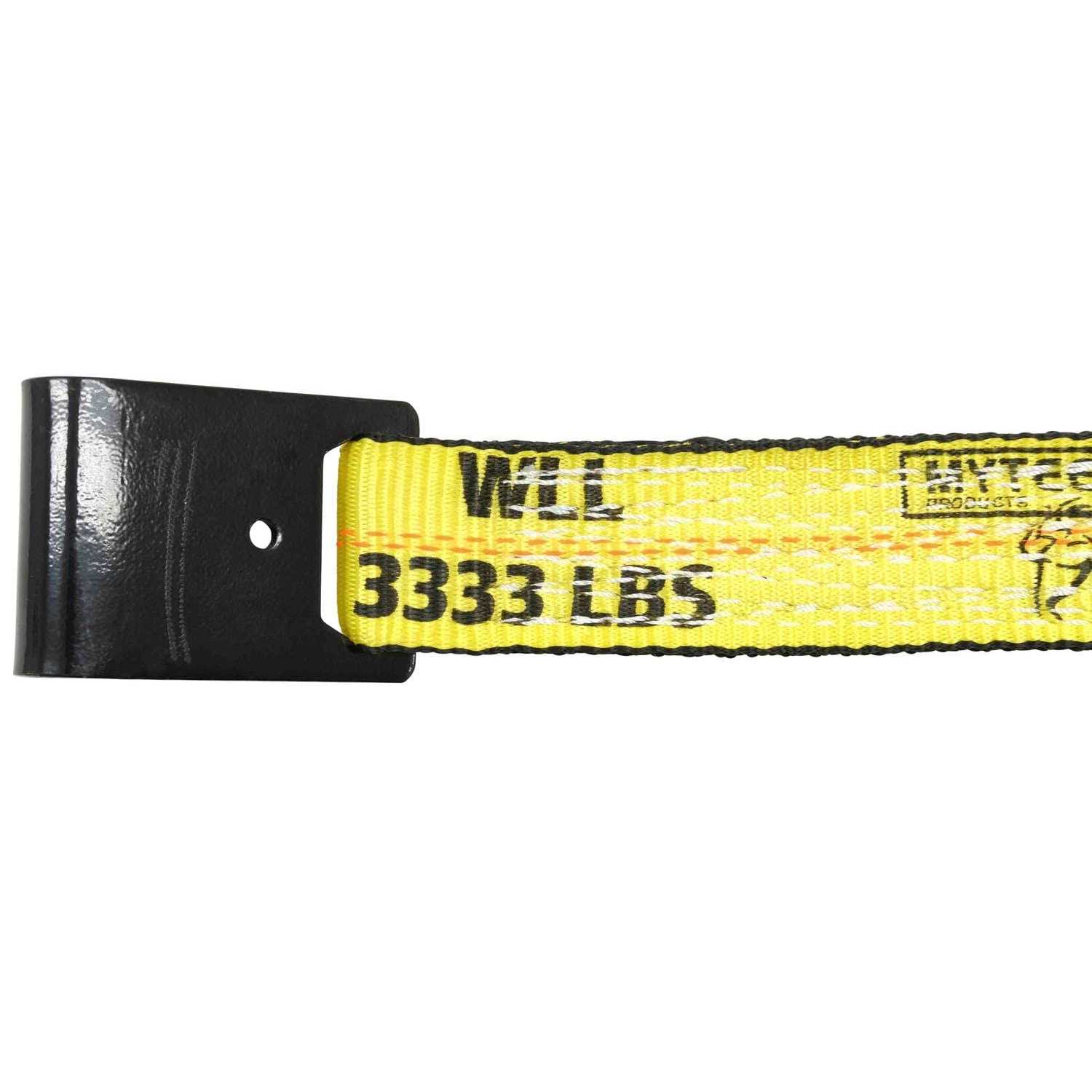 Mytee Products Ratchet Tie-Down Straps with Flat Hooks 2 x 30′ Ratchet Straps - Cheap Fitting