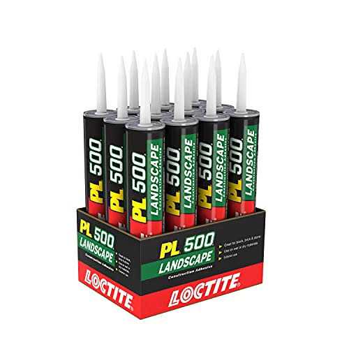 Loctite PL 500 Landscape Block Construction Adhesive - Cheap Fitting