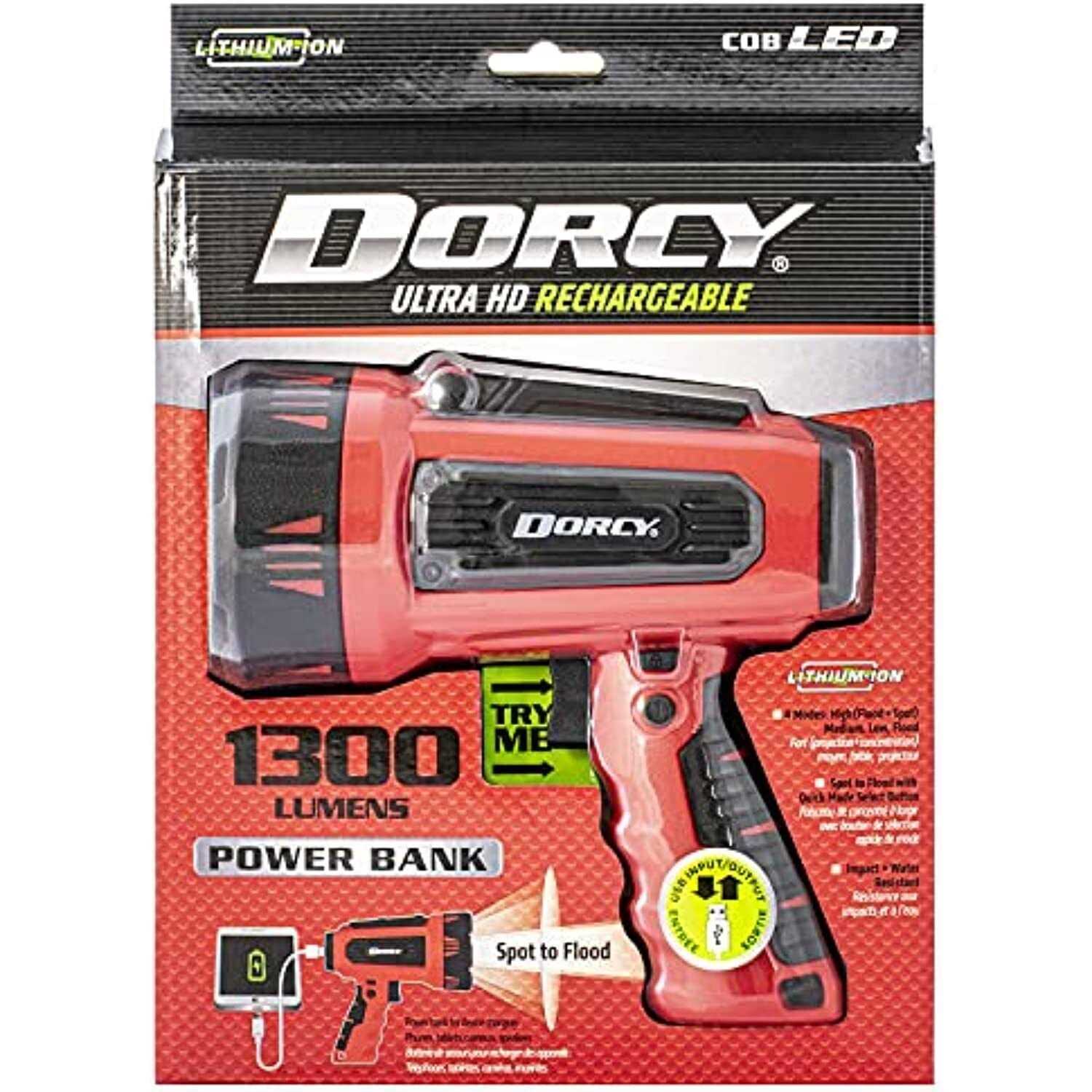 Dorcy Ultra HD Series Rechargeable Spotlight 41-4356 - Cheap Fitting