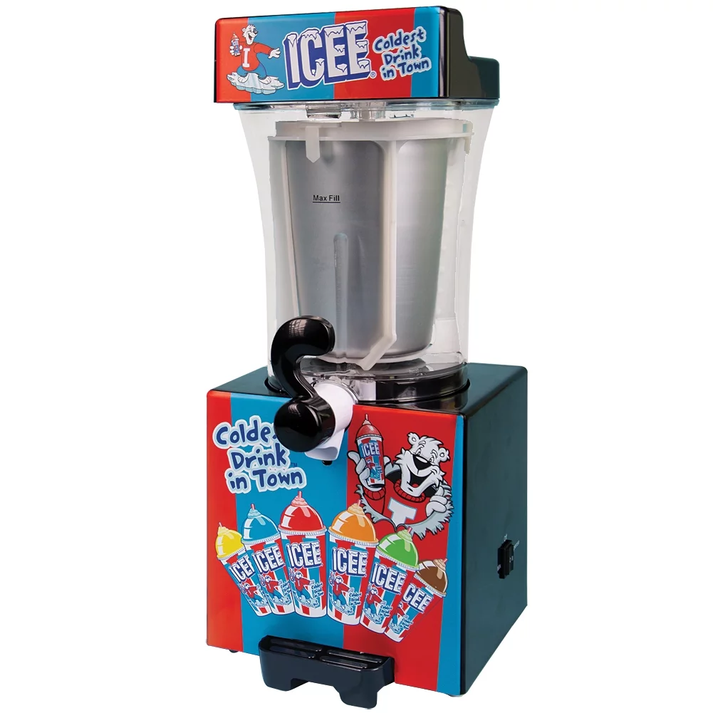iscream Genuine ICEE Brand Counter-Top Sized ICEE at Home Slushie Maker - Cheap Fitting
