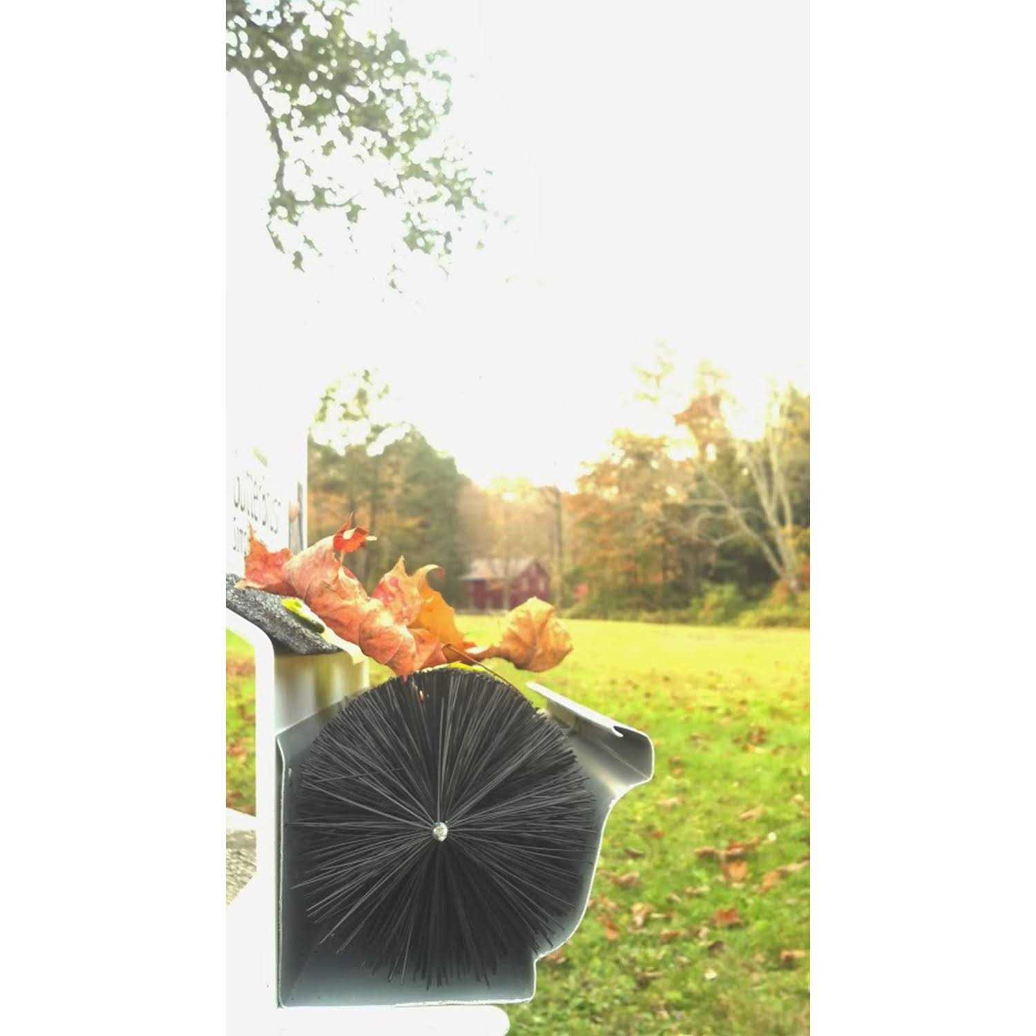 Gutterbrush Leaf Gutter Guard for Standard 5 - Cheap Fitting