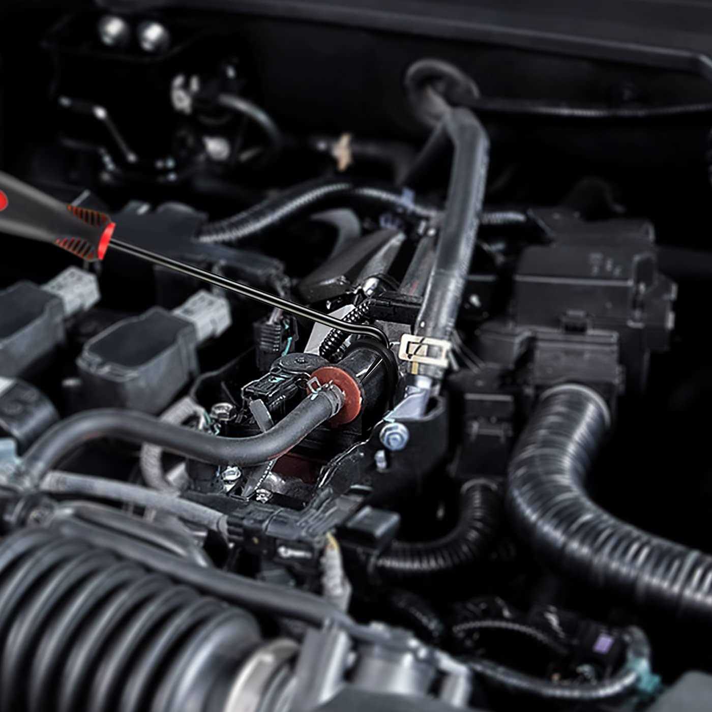 Keze 11Pcs Precision Pick & Hook Set with Scraper and Magnetic Telescoping Tool Kit for Remove Automotive Electronics Maintenance Hoses Gasket Hand - Cheap Fitting