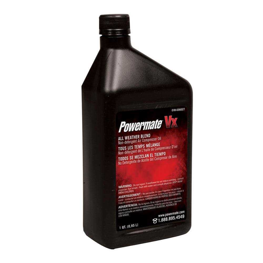 Powermate 1 qt. Air Compressor Oil - Cheap Fitting