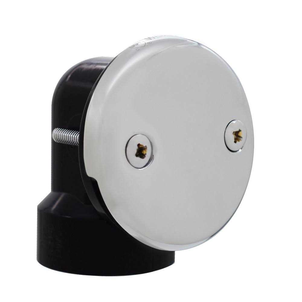 Westbrass Tip-Toe Sch. 40 ABS Bath Waste with Two-Hole Elbow D4931-26 - Cheap Fitting