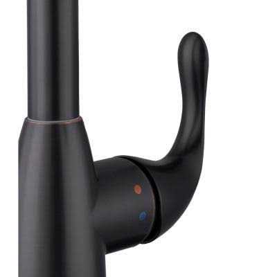 Glacier Bay Market Single-Handle Pull-Down Kitchen Faucet with TurboSpray and FastMount in Matte Black 1002 846 208 - Cheap Fitting