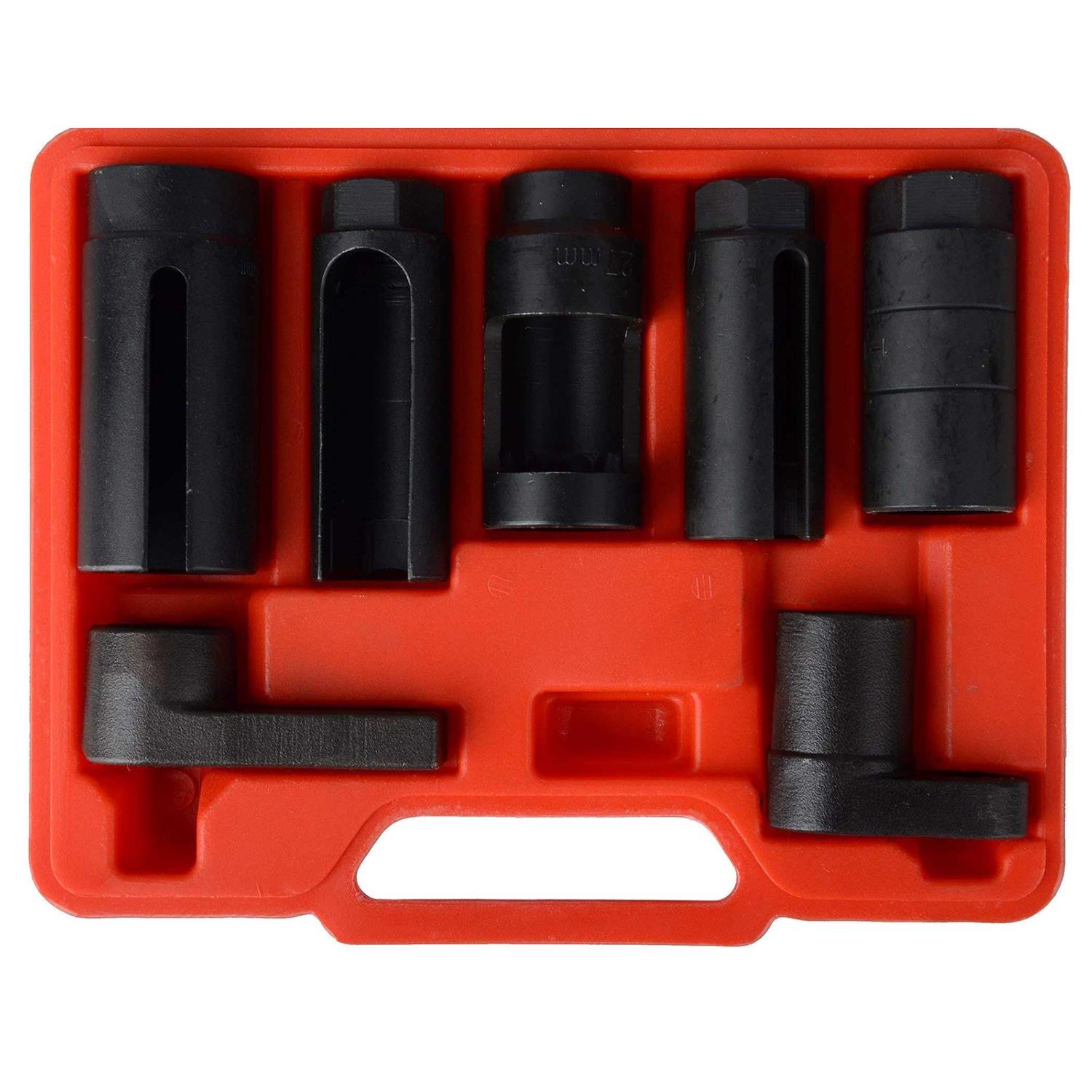 DAYUAN 7Pcs Oxygen Sensor Remover Set,3/8 & 1/2 Drive Oil Pressure Sending Unit Removal Kit O2 Sensor Socket Set - Cheap Fitting