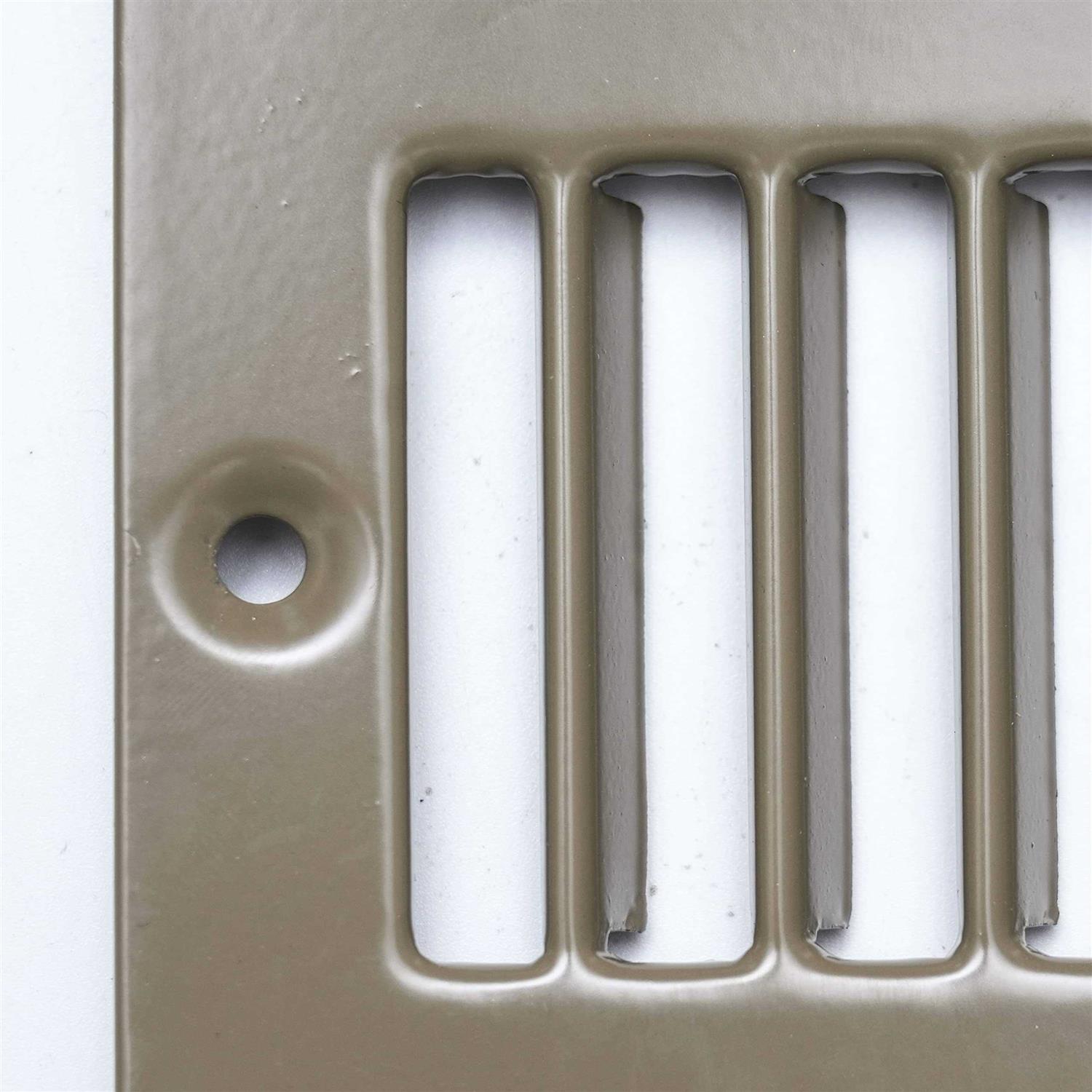 Handua 2 x 12 Toe Kick Register Grille - Cheap Fitting