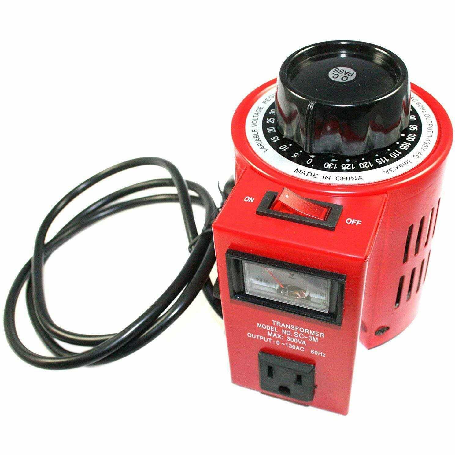 Electronix Express Variable Transformer 300 VAC Max - Cheap Fitting