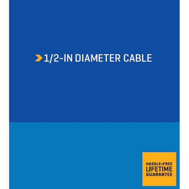 Kobalt 1/2-in x 6-ft High Carbon Wire Hand Auger for Toilet 59178 - Cheap Fitting